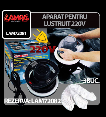 APARAT PENTRU LUSTRUIT LAMPA 220V